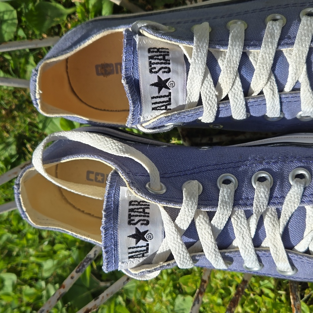 Converse ALL STAR Custom Chuck Taylor VIOLET NWOT Unisex. (BIN 006) - Picture 9 of 12